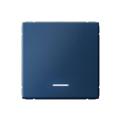 Выключатель кнопочный 1-кл. ArtGallery 10А с подсветкой механизм аквамарин SE GAL001116 APC