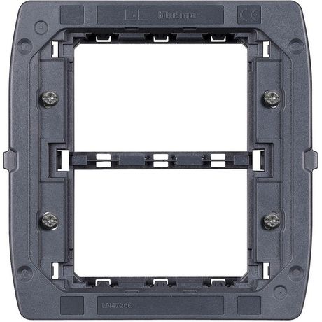 Суппорт 3+3мод. LivingLight для рамок AIR Leg BTC LN4726C Legrand