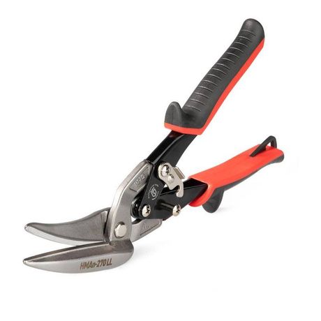 Ножницы по металлу левые проходные НМАп-270 LL серия ПРОФИ для резки листового металла из низкоуглеродистой стали толщиной до 1.2 мм - 104428 КВТ