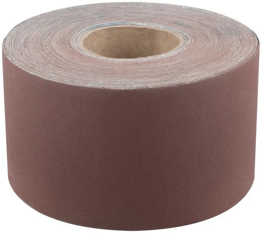 Бумага нажд.в рулонах, на тканевой основе, ал.-окс. Профи, 115 мм х 50 м (Р 150) - 38077 РОС