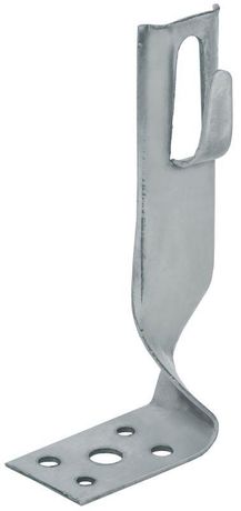 Держатель проводника круглого 6-8мм угловой скрытый h=140мм оцинкованная сталь HDZ IEK - ZDP87-14-1-68-140