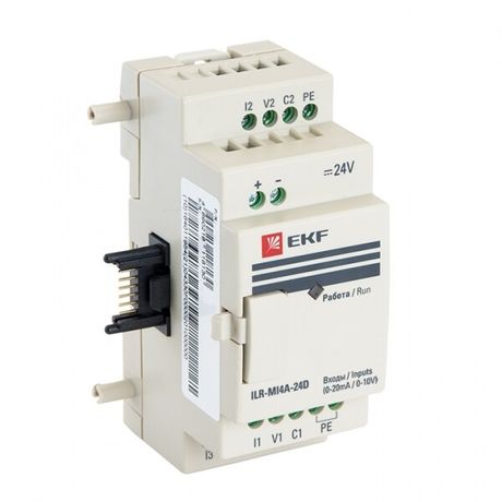 Модуль аналогового ввода 4 24В PRO-Relay EKF PROxima | ILR-MI4A-24D