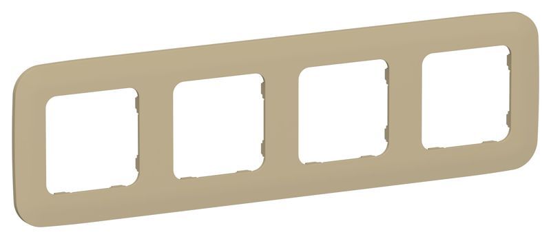 Рамка 4-м СП FLITE РУ-4-А-ФлХ хаки IEK FI-M42-31-20-K59 IEK арт. FI-M42-31-20-K59