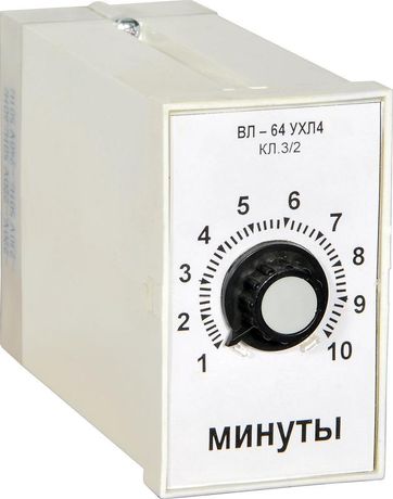 Реле времени ВЛ-64 0.1-1с 110/220В задержка на включение ток контактов исполнительного 4А 1з+1р УХЛ4 и Автоматика A8011-76911748