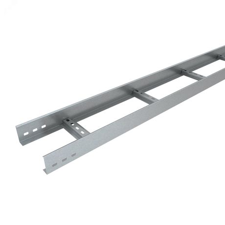 Лоток лестничный 70х100х1,2 L2000 мм HD - LL70-100-1.2-2000 КМ-Профиль LO13088