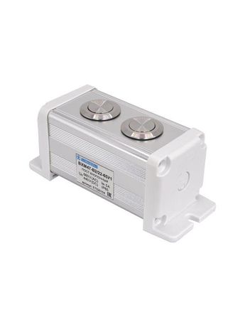 Пост управления BXM47-B2/22-65У1 2 цилиндрические кнопки 1C1NO1NC серебр. Электротехник ET020104