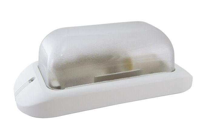 Светильник пылевлагозащищенный под лампу для ЖКХ НБП 01-60-006 (корпус пласт., рассеиватель поликарбонат, белый) | SQ0312-0009 TDM