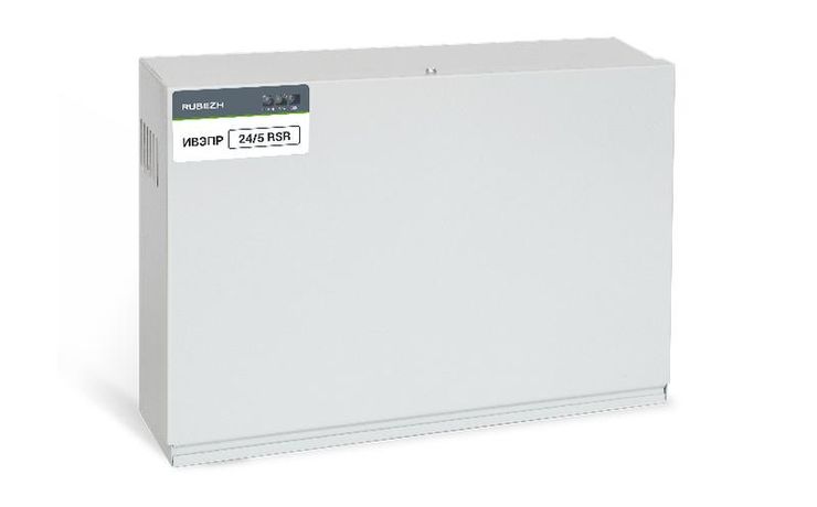 Источник вторичного электропитания резервированный адресный ИВЭПР 12/5 RSR (исп. 2х12-Р-БР) Рубеж ЗС000024512 Rbz-052492