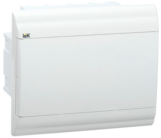 Корпус пластиковый встраиваемый на 9 модулей ЩРВ-П-9 IP41 (210х252х102мм) PRIME белая дверь | MKP82-V-09-WD-41-20 IEK