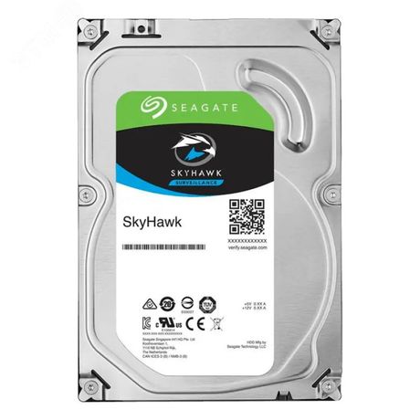 Жесткий диск HDD 8TB Seagate SkyHawk ST8000VX004 3.5" SATA 6Gb/s 256Mb 7200rpm - 123049ѕ