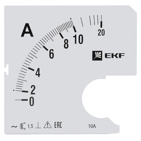 Шкала сменная для A961 10/5А-1,5 EKF PROxima | s-a961-10