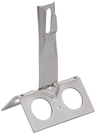 Держатель проводника круглого 6-8мм для конька широкого h=100мм нержавеющая сталь IEK - ZDP81-20-4-68-100