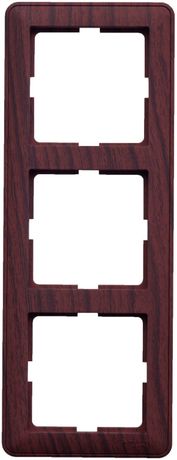 Рамка 3-м W59 мор. дуб SchE KD-3-98 (КД-3-98) Schneider Electric