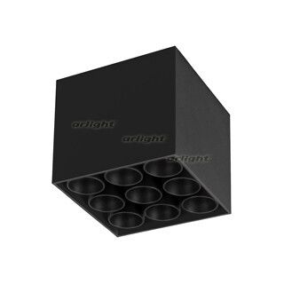 Светильник светодиодный SP-ORIENT-SURFACE-TC-S95x95-20W Warm3000 BK 30 deg IP20 230В металл Arlight 031866