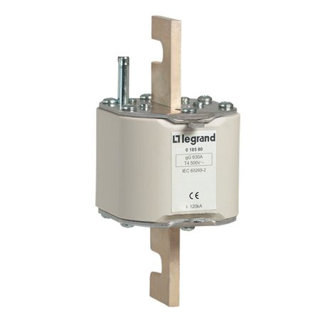 Предохранитель типа gG - размер 4 с бойком 1250 A | 018595 Legrand