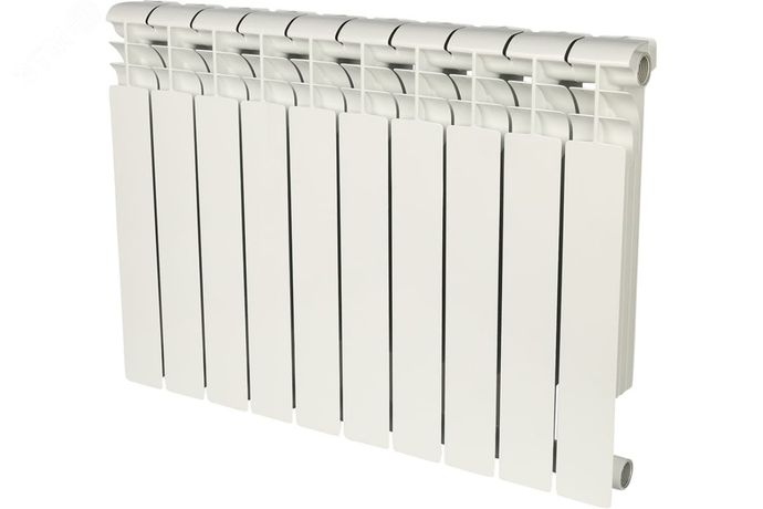 Радиатор биметаллический секционный 500/80/10 боковое подключение - RBM-1210-050010 Rommer RG008P0CKOK7T0