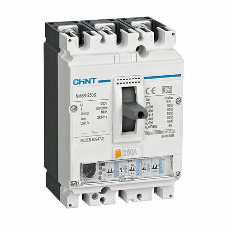 Выключатель автоматический защиты двигателя NM8N-250H ENM 250А 100кА 3P (R) | 271470 CHINT