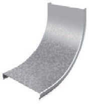 Крышка угла внутреннего плавного 90 град. к лотку 150, толщ. 0,7 мм, Сендзимир цинк, 023415 | КУВНТП90-150-0,7-R100-СЦ Ostec