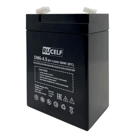 Аккумуляторная батарея RUCELF DM6-4.5