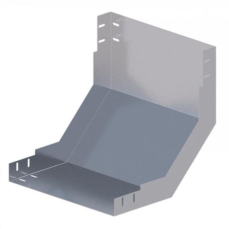 Лоток монтажный угловой 90град. вверх 600х65 сталь 1.2мм ЛУ90В.600.65.393.1.2.1 СОЭМИ Н0121320438