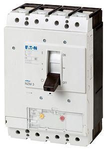 Выключатель автоматический 4п 630/400А нейтрали 150кА NZMH3-4-AE630/400-T электрон. расцеп. выкатн. с модулем тока утечки EATON 110909