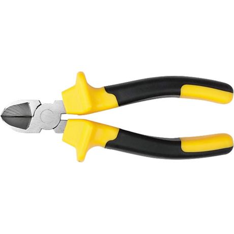 Старт черно-желтые прорезиненные ручки хром-никелевое покрытие 165 мм - 49951 Бокорезы РОС