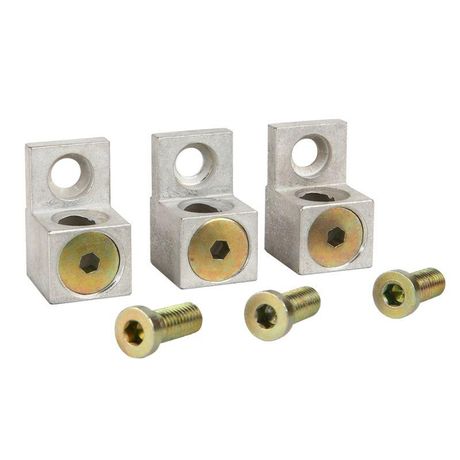 Комплект зажимов для присоединения 1 кабеля OptiMat D100, D160, D250 63-250А-УХЛ3-3 шт | 318009 КЭАЗ