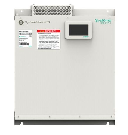 Генератор реактивной мощности статический 100квар 400В IP20 настен. монтаж ЖК SE SVGB100W4D20 APC