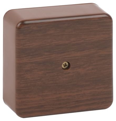 Коробка распаячная 75х75х28мм без клеммы IP40 дуб BS-O-75-75-28 Эра Б0058706