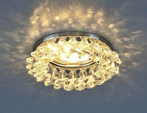 Светильник точечный встраиваемый 206 MR16 CH/CL хром/прозрачный | a030720 Elektrostandard