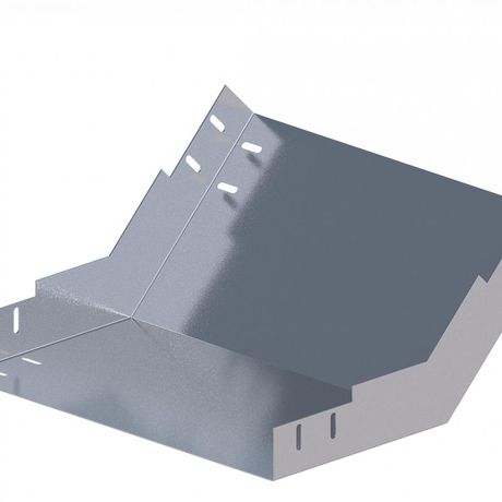 Лоток монтажный угловой 45град. вверх 500х65 сталь 1.2мм ЛУ45В.500.65.376.1.2.1 СОЭМИ Н0121350437