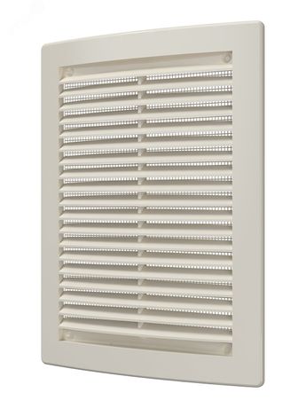Решетка вентиляционная вытяжная, из ABS пластика 150х200, цвет Слоновая кость - 1520РЦ Ivory ЭРА 18021