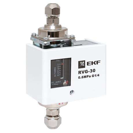 Реле перепада давления RVG-30-0.6-4 (0.6 МПа) EKF