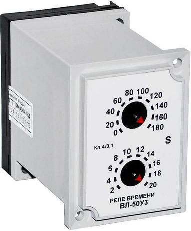 Реле времени ВЛ-50 У3 75В DC 2…200с задержка на вкл. ток контактов исполнит. 25А 1з+1р -45…+40град.C и автоматика A8029-79688868