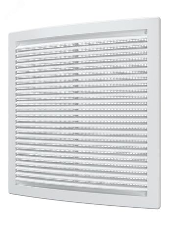 Решетка вентиляционная вытяжная, из ABS пластика 250х250 - 2525РЦ ЭРА 19189