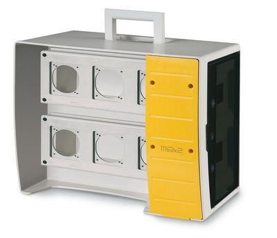 Корпус MBOX2 на 16 модулей и 6 постов с основанием 70х87мм DKC DIS6560026 ДКС