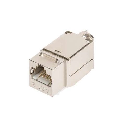Модуль Keystone, Кат.6a, RJ45/8P8C, для FT-TOOL, экраннированный, металлик - NMC-KJSA2-FT-MT NIKOMAX ЭКО15893