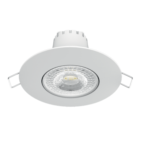 Светильник светодиодный ДВО 6 Вт 500 лм 3000К AC 220В IP20 круг D90х56мм монт d65мм Алюминий Downlight Gauss - 947411106