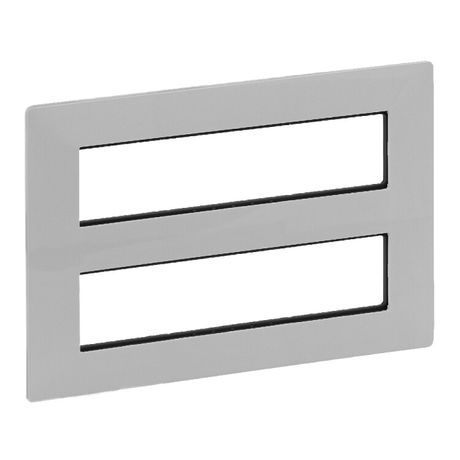 Рамка 2х4х2мод. Valena Life для модульных устройств Mosaic алюм. Leg 752346 Legrand