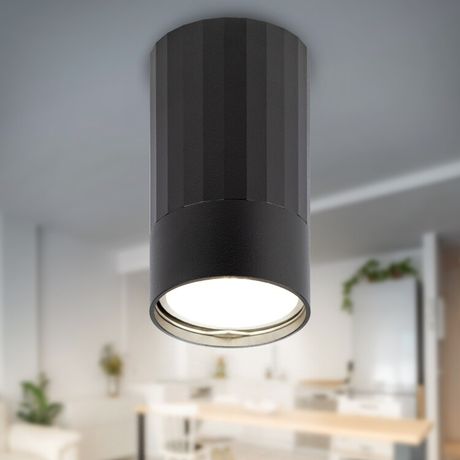 Светильник настенно-потолочный спот OL32 BK MR16 GU10 IP20 черный | Б0056376 ЭРА