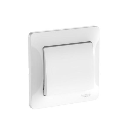 Выключатель 1-кл. Glossa (сх. 1) 10AX быстрозажим. клем. в сборе бел. SE GSL000112S APC