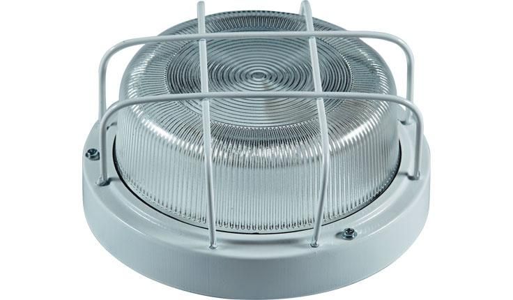 Светильник НПП 03-100-103.1 Техас 100Вт E27 IP65 промышленный накладной решетка Владасвет 10124 СТЗ