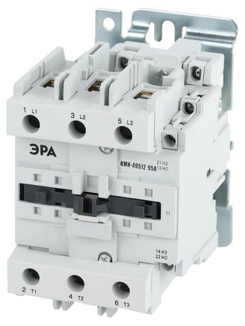 Контактор PRO KKM41-095-400-11-E КМИ-49512 95А 400В/АС3 1НО;1НЗ | Б0050453 ЭРА