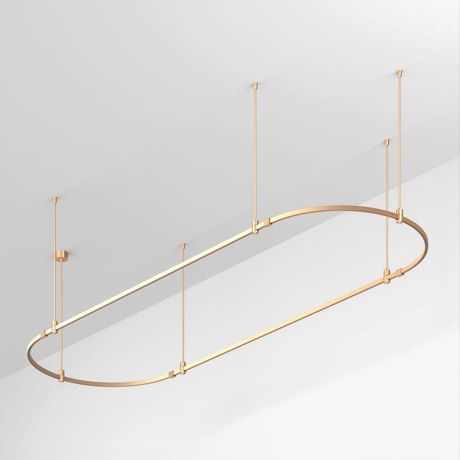 Трек ART-APRIORI-OVAL-ROD-800-3000x1000 (GD) (ARL, IP20 металл, 3 года) - 048504 Arlight