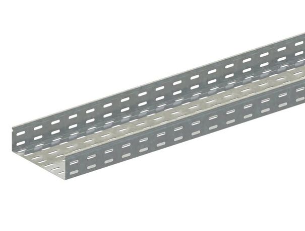 Лоток прямой замковый перфорированный 200х100 L3000 0.7мм ЛМс-ПЗ 200х100-0.7ц УТ2.5 СОЭМИ Н0122132614