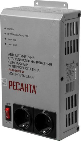 Стабилизатор АСН-600/1-И (инверторного типа) | 63/6/36 РЕСАНТА Huter