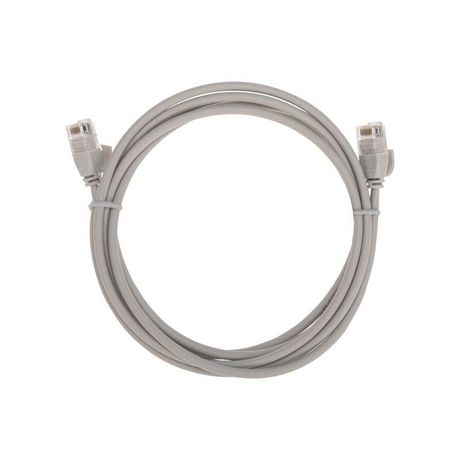 Патч-корд U/UTP CAT 6A (10G), RJ45-RJ45, 28AWG, LSZH, серый, 2м REXANT | 02-0380-2 MEET