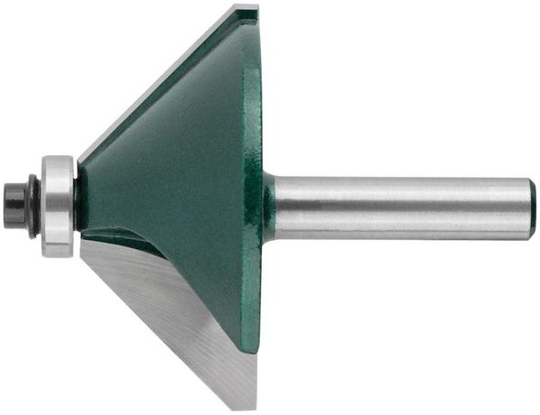 Фреза кромочная конусная с нижним подшипником DхHхL=50.8х27х65.3мм FIT 3607-082751 РОС