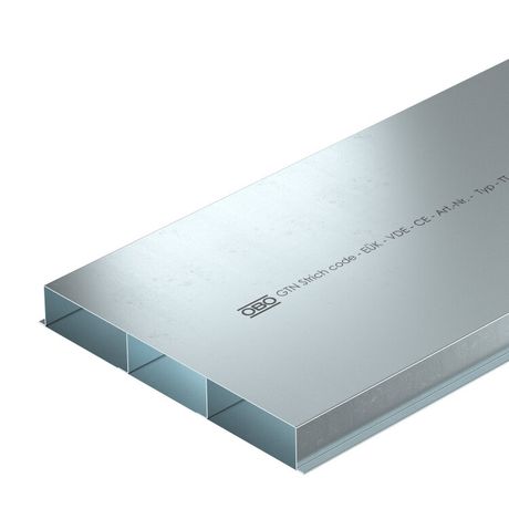 Кабельный канал для заливки в стяжку EUK 2000x350x48 мм (сталь) (S3 35048) | 7400344 OBO Bettermann