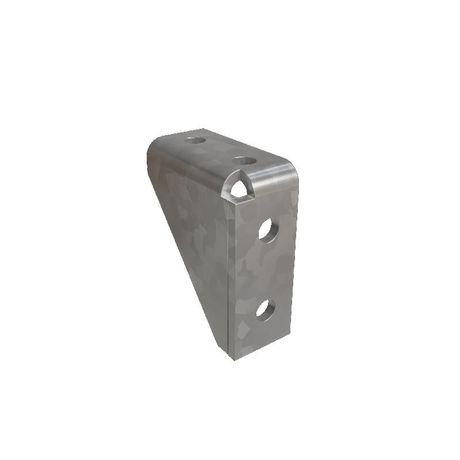 Соединитель угловой 4 отверстия 6мм USG4 КМ LO34796 КМ-Профиль